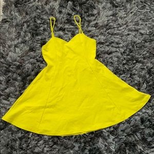 Bright Yellow Dress